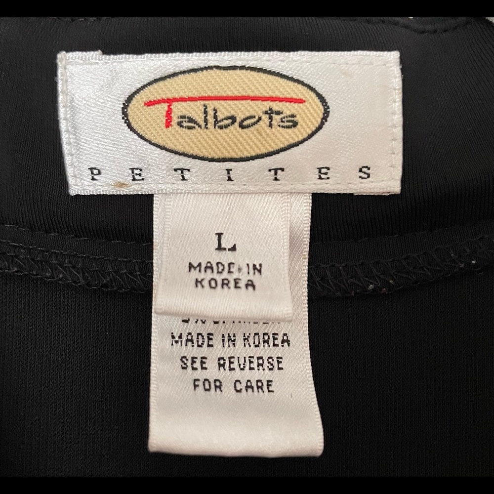 Talbots Vest Style Top